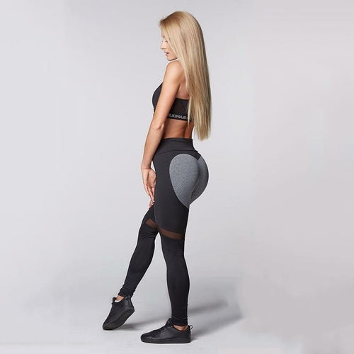 Heart Yoga Pants - Push Up