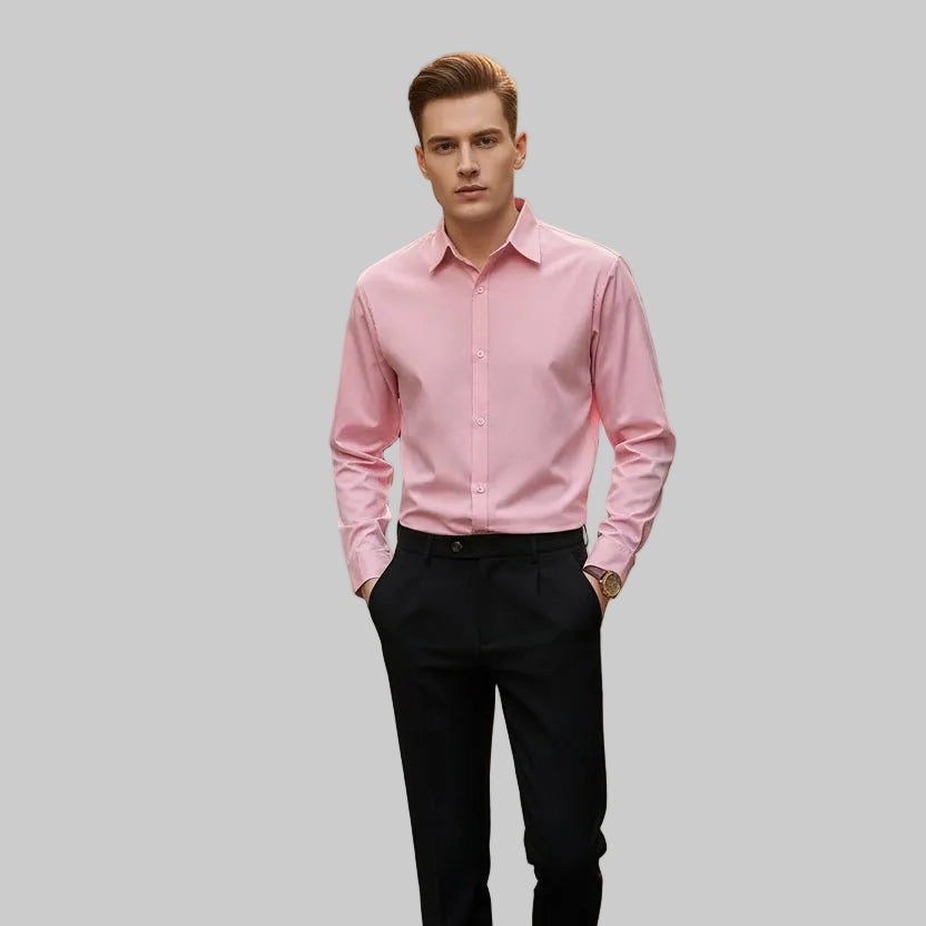 Non - Iron Long Sleeve Professional Shirt - Next Wave