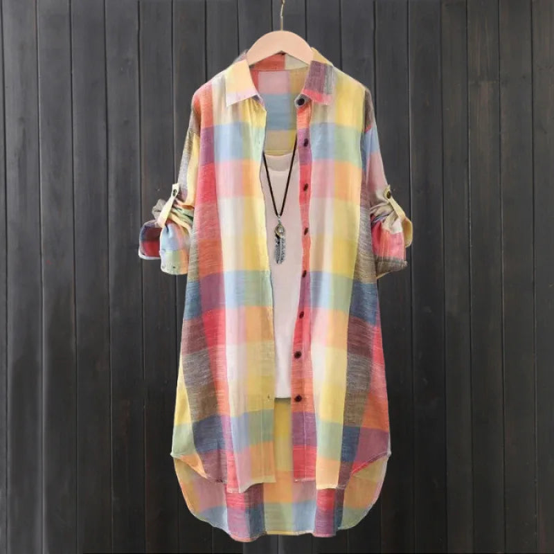 Plaid Shirt - Multicolor