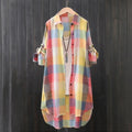 Plaid Shirt - Multicolor