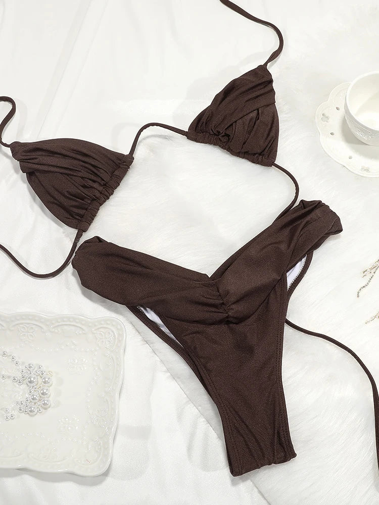 Bikini Set Solid - Multicolor