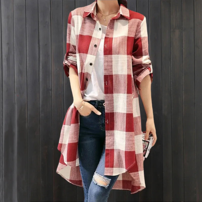 Plaid Shirt - Multicolor