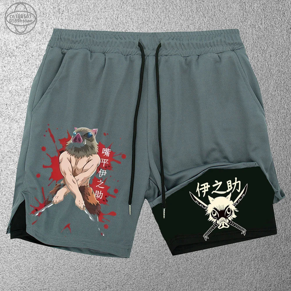 Printed Sports Shorts