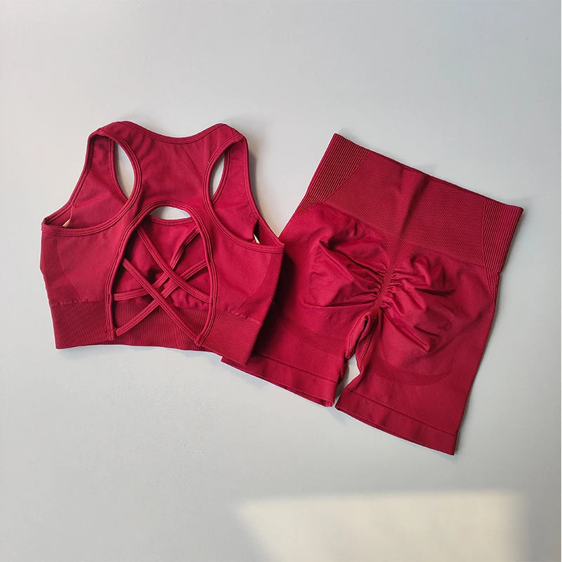 2 PCS Seamless Yoga Set