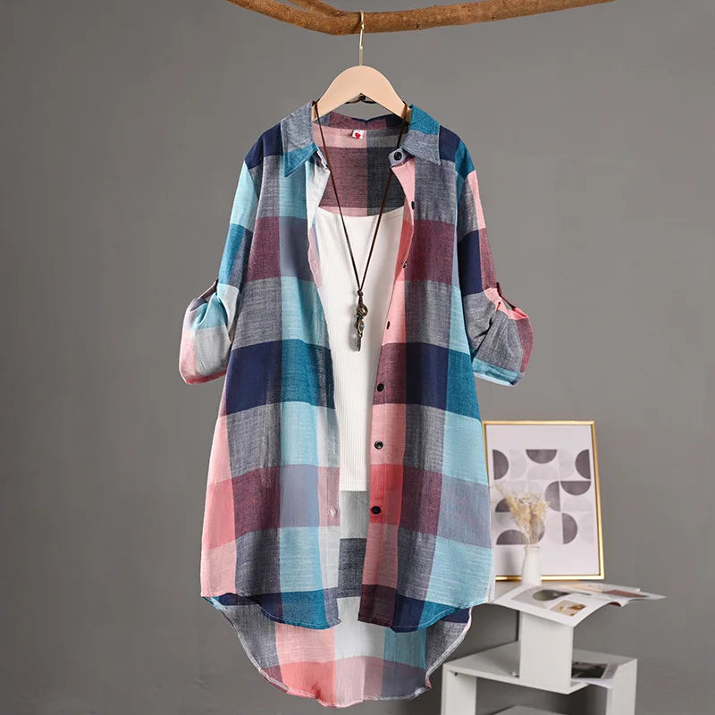 Plaid Shirt - Multicolor