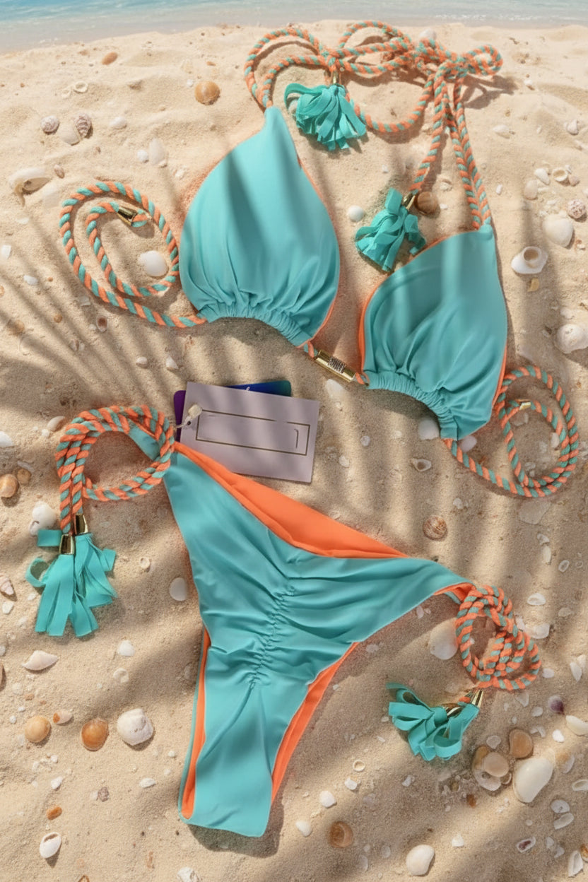 Bikini Rope Swimsuit - Multicolor
