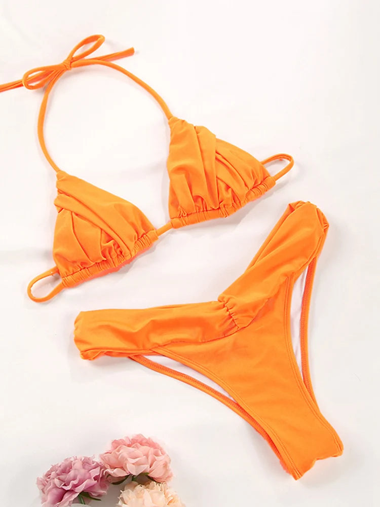 Bikini Set Solid - Multicolor