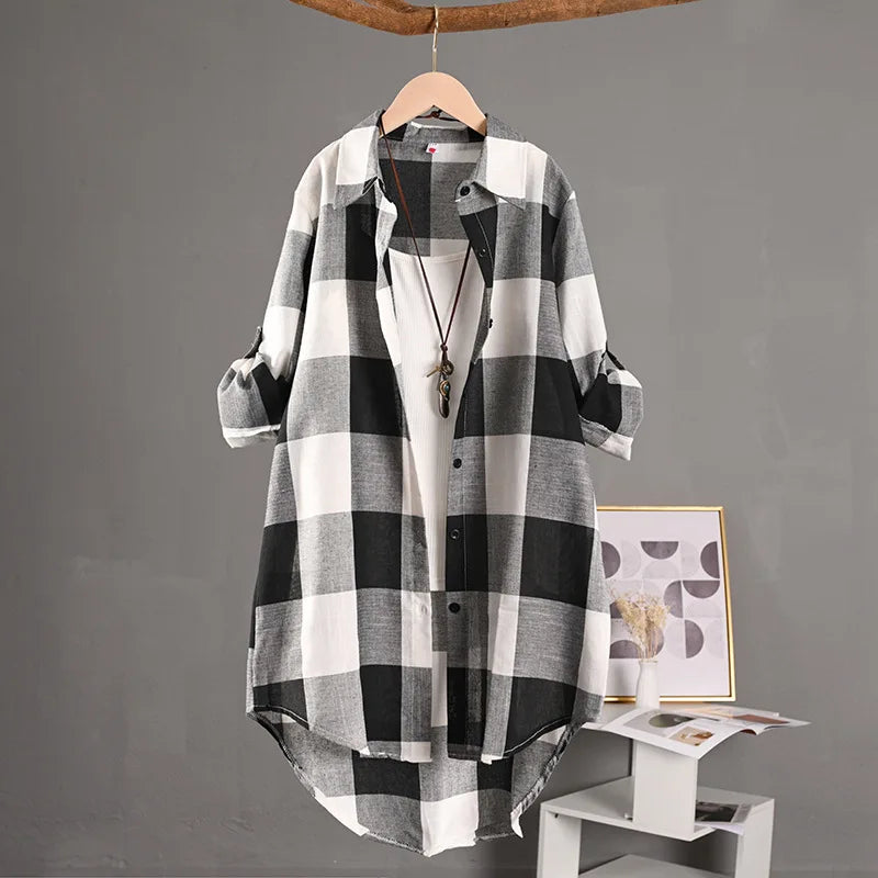 Plaid Shirt - Multicolor