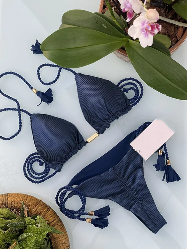 Bikini Rope Swimsuit - Multicolor