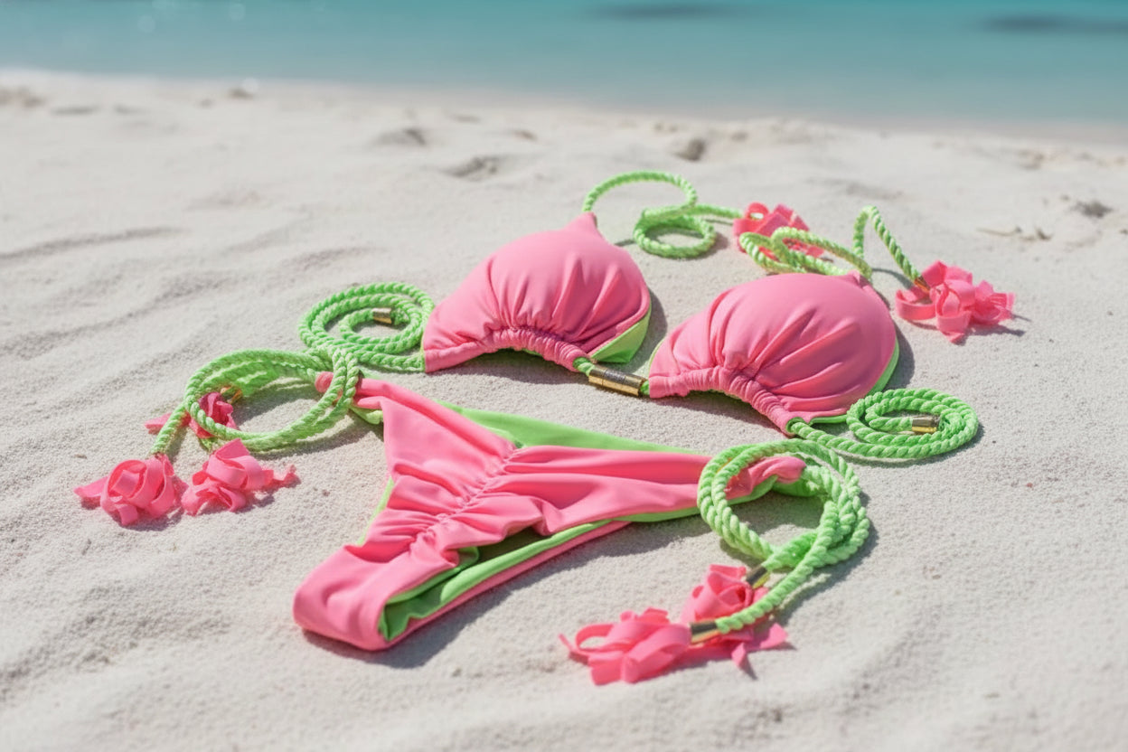 Bikini Rope Swimsuit - Multicolor