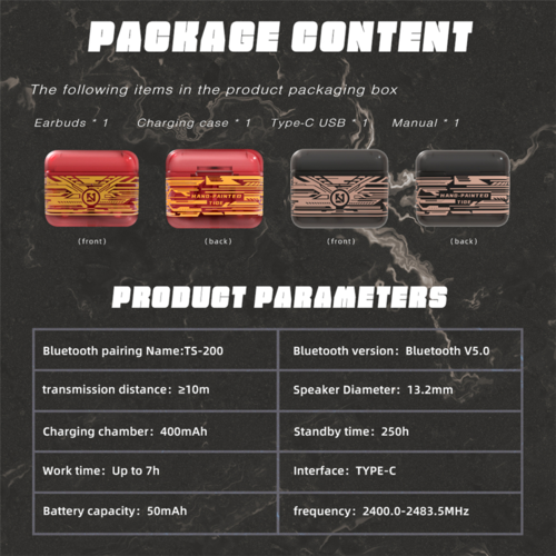 Mini TWS Wireless Bluetooth 5.0